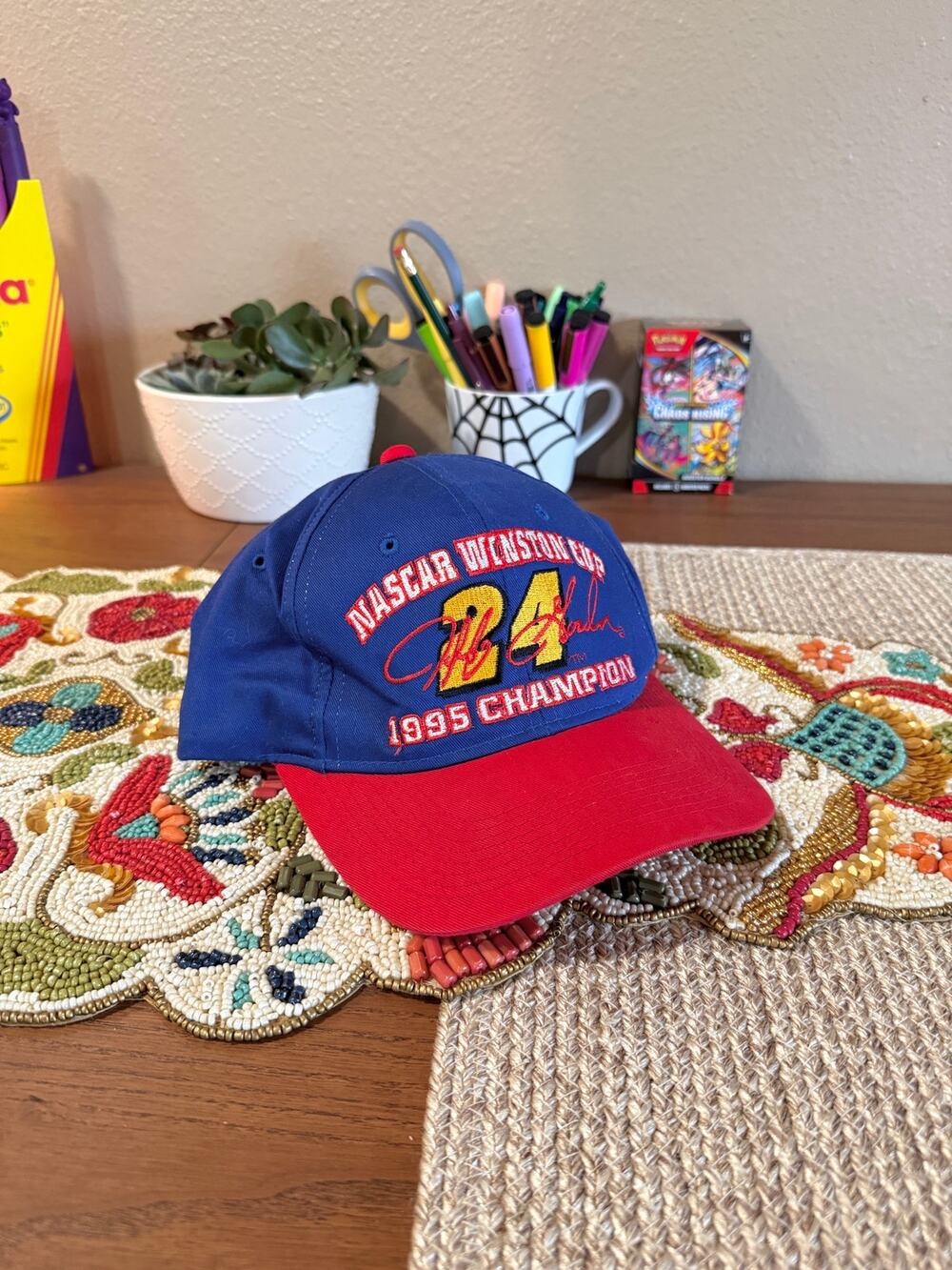 1995 Jeff Gordon 90s Vintage Nascar Winston Cup Champion Chase Snapback Hat